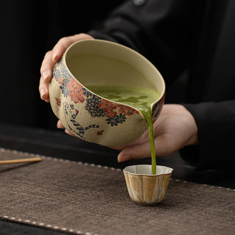 Lucky Cat Matcha Set