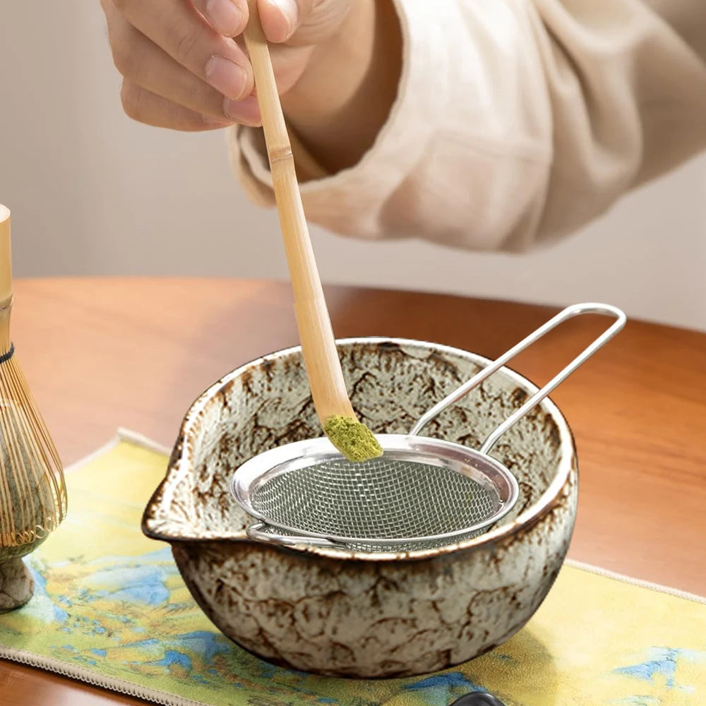 Sand Kiln Matcha Set