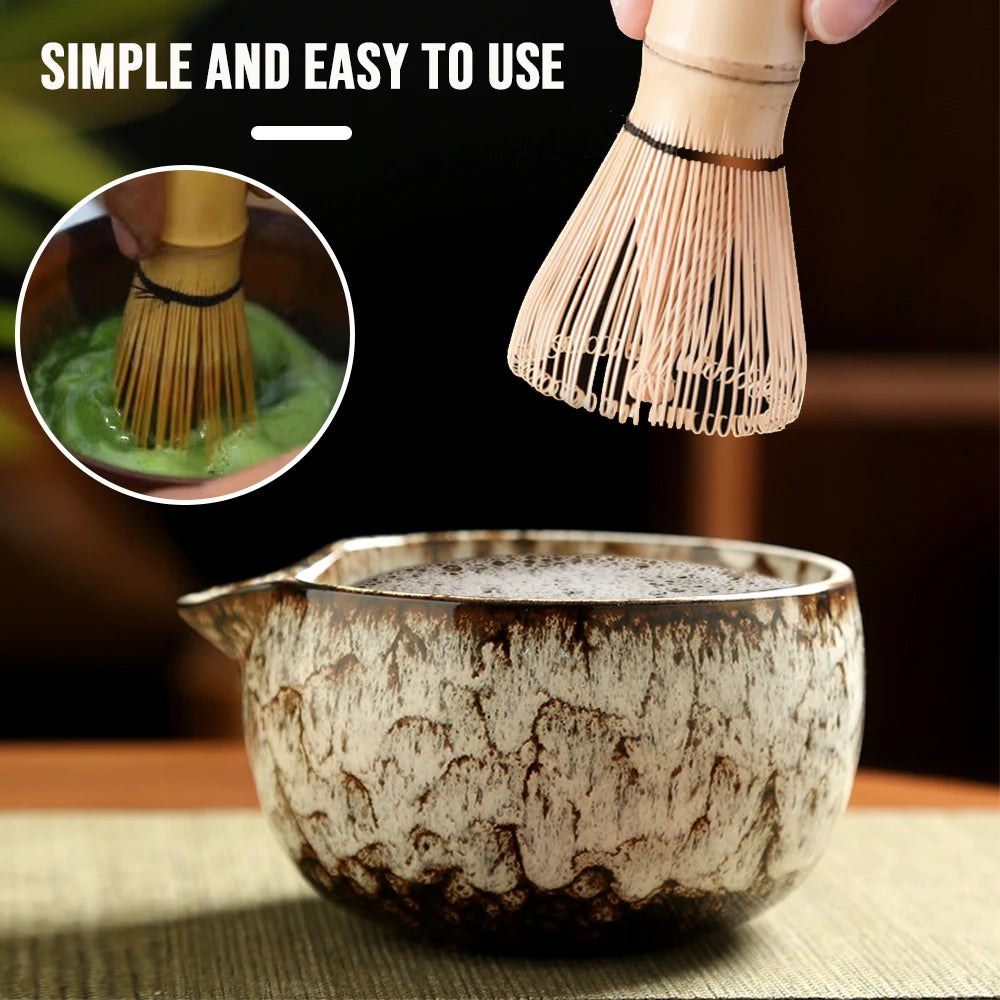 Sand Kiln Matcha Set