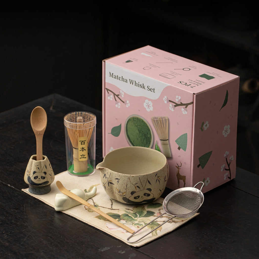 Panda Matcha Set