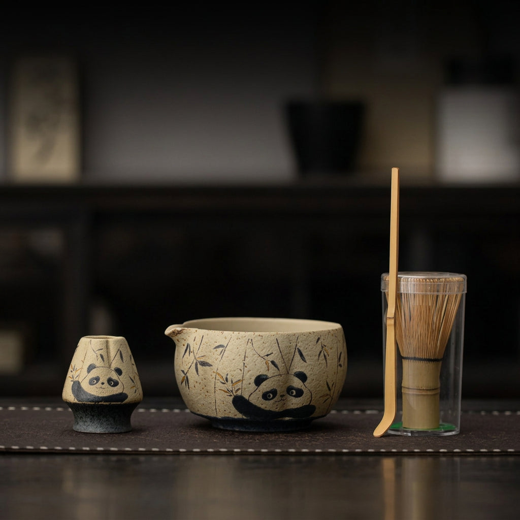 Panda Matcha Set