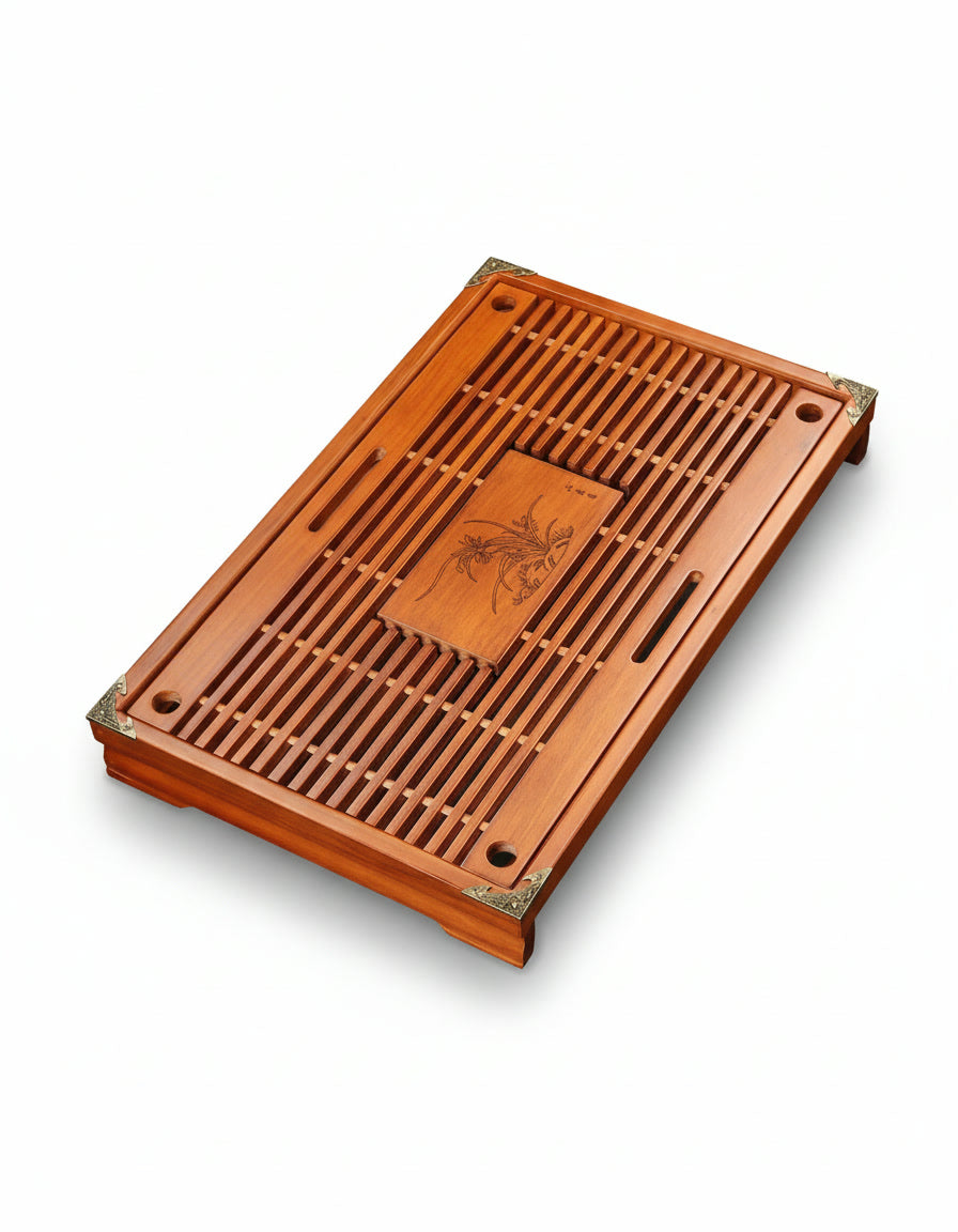 Amber Tea Tray