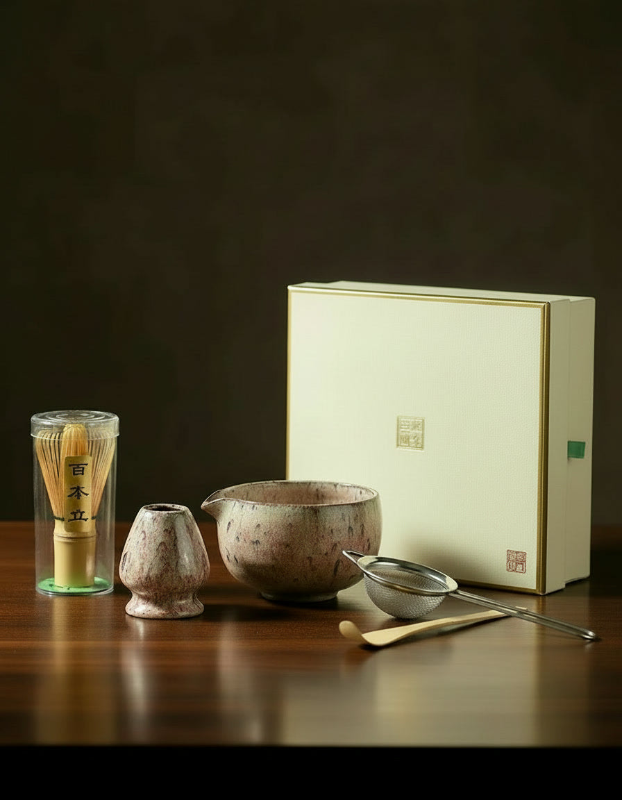 Rose Kiln Matcha Set