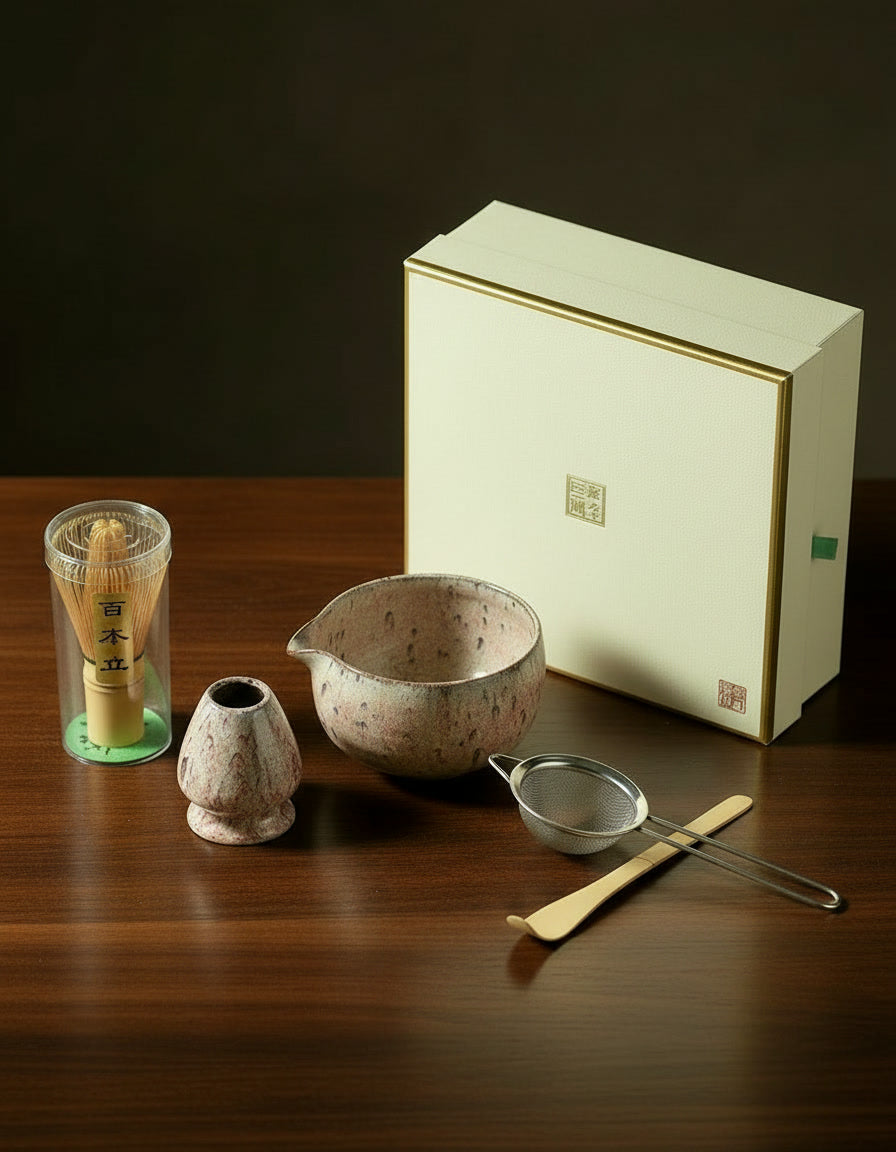 Rose Kiln Matcha Set
