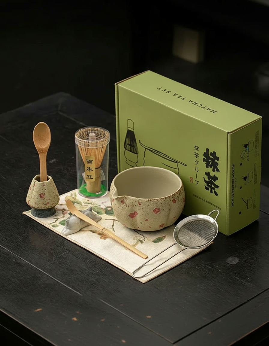 Cherry Matcha Set