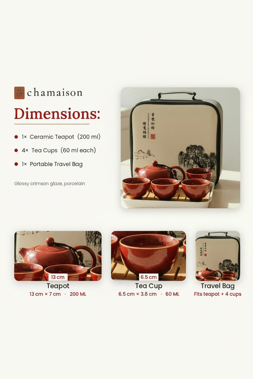 With Travelling Bag 4 Cups Chinese Kung Fu Tea Set Travel Set Ceramic Portable Teapot Porcelain Teaset Gaiwan Tea Cups Tea Tool